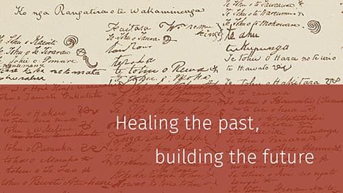 Healing the past, building the future